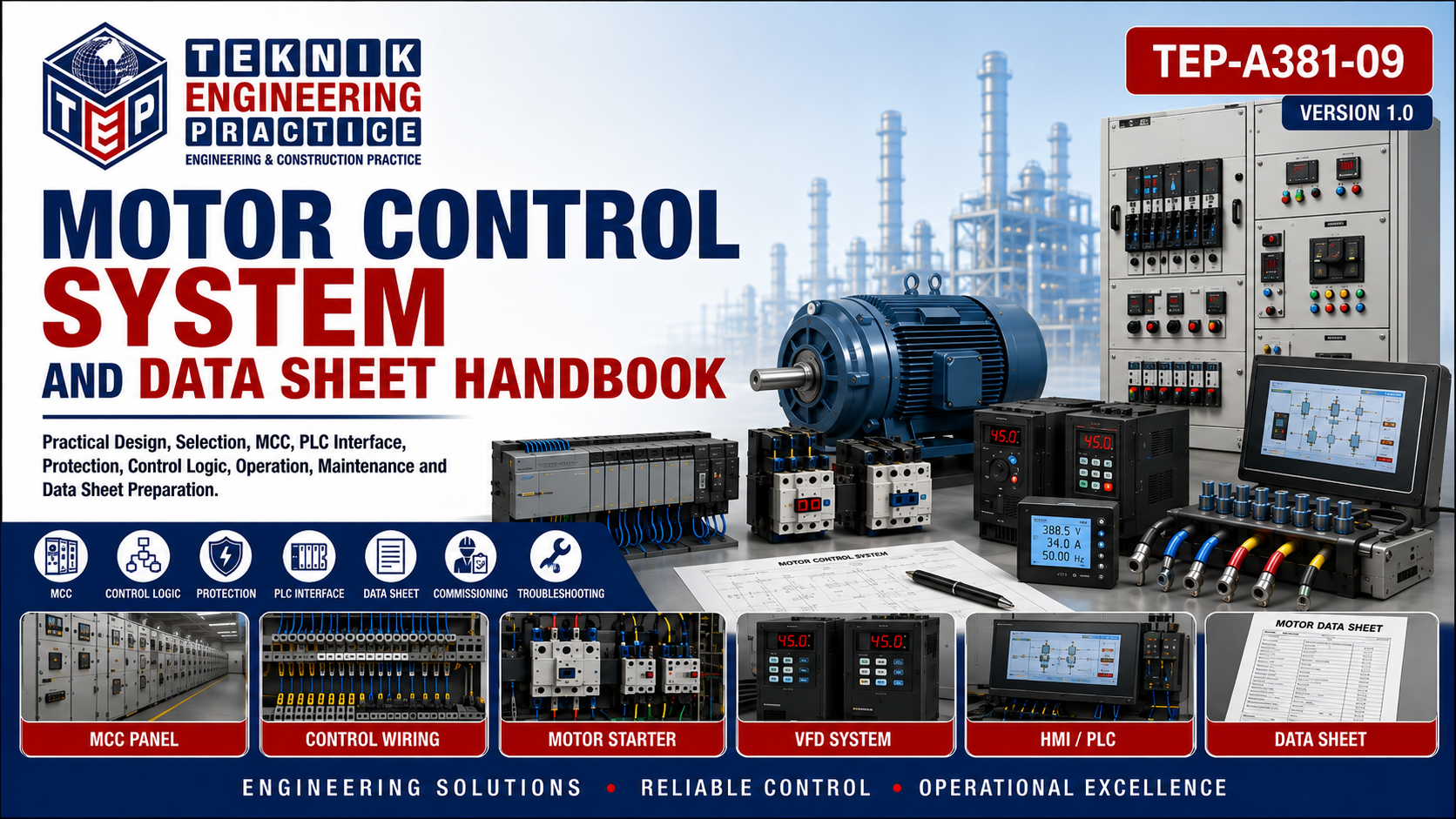 Thumbnail for TEP-A381-09 MOTOR CONTROL SYSTEM AND DATA SHEET HANDBOOK